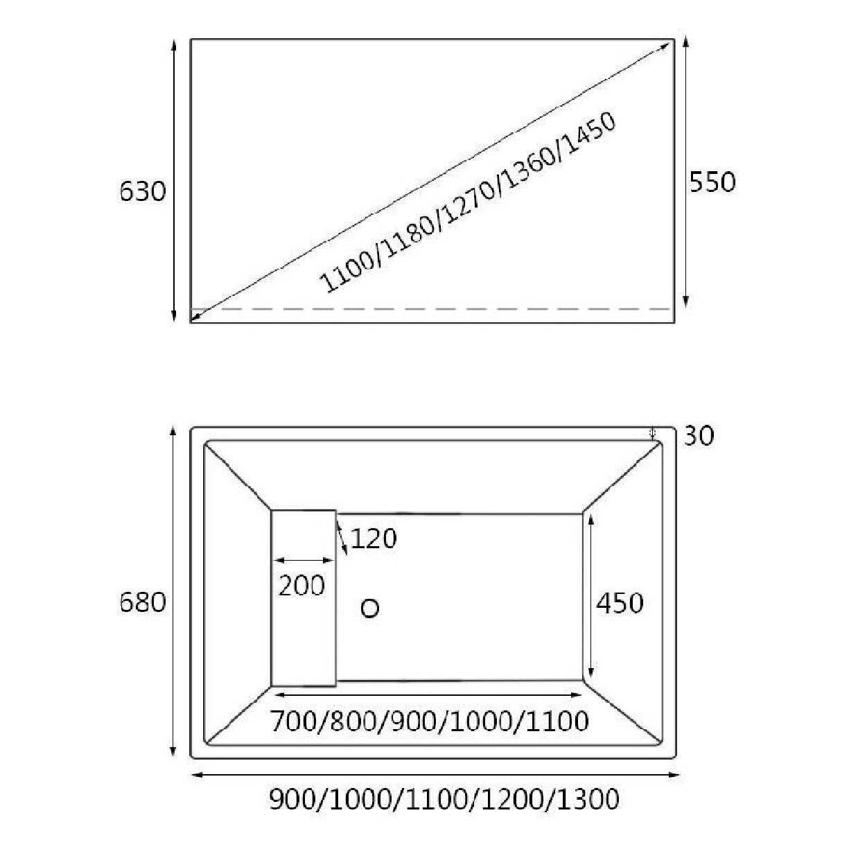 HERA Bathtub 1009, Portable HDB Bath tub in rectangular shape. Available with seat or without seat