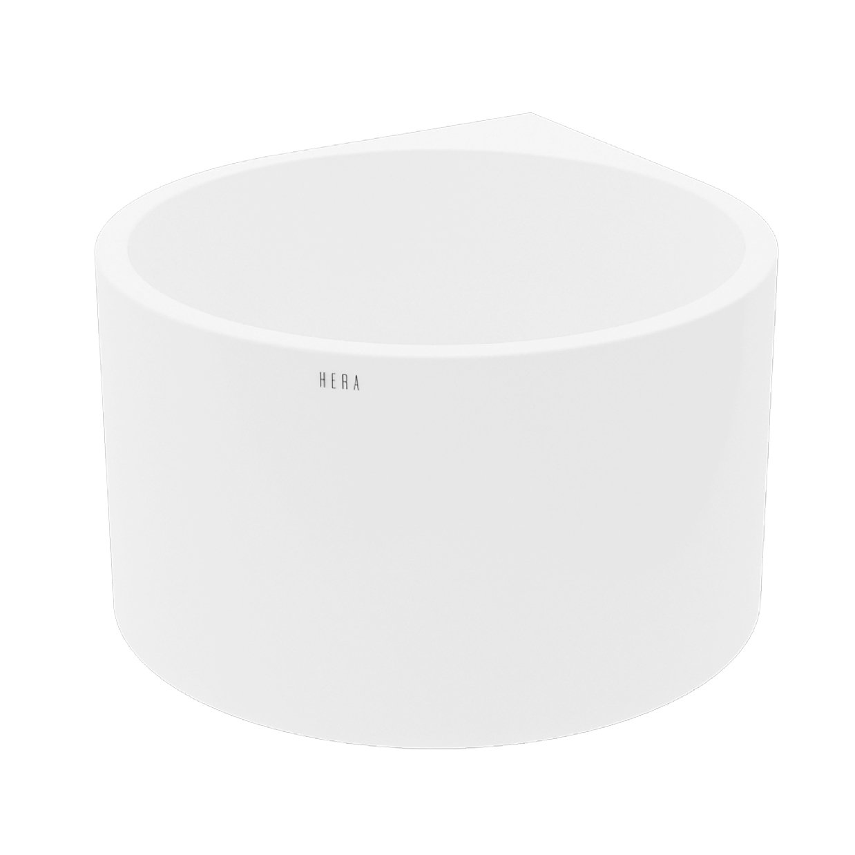 HERA Bathtub 1015, Corner Rain Drop Shape Soak Tub